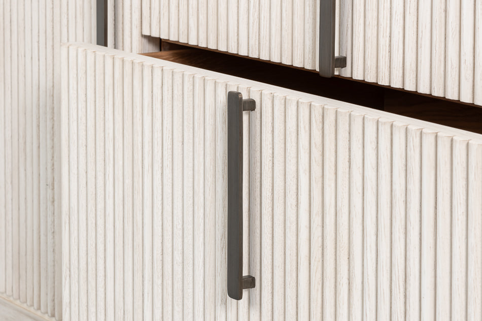 Topsail Credenza - Working White Finish - product view 18