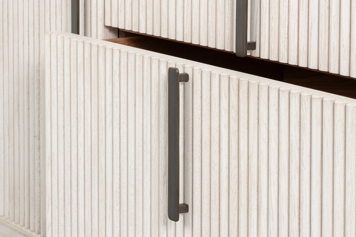 Topsail Credenza - Working White Finish - product view 18