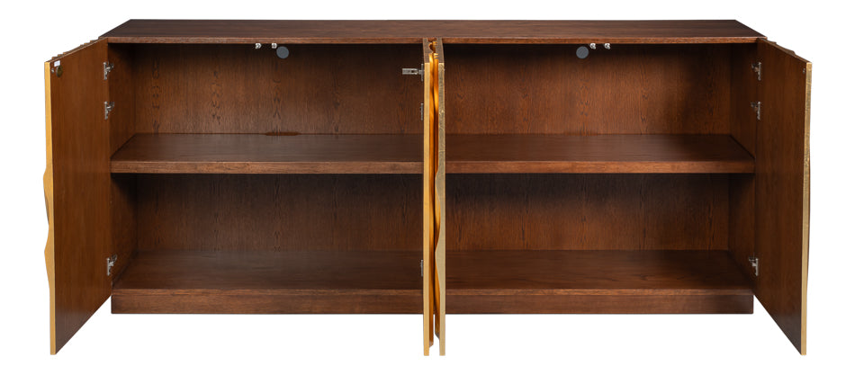 Capriole Credenza - Dark Walnut - product view 4