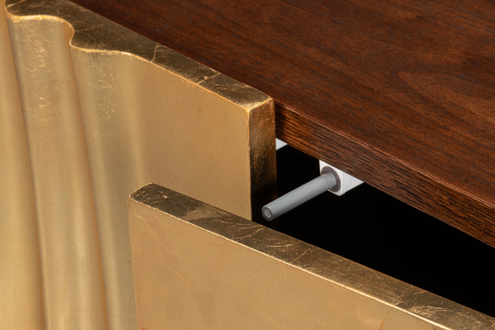 Capriole Credenza - Dark Walnut - product view 7