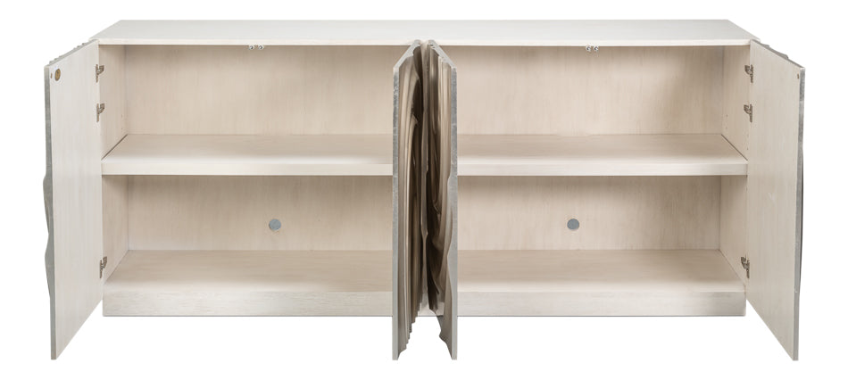 Capriole Credenza - Working White Finish - product view 17