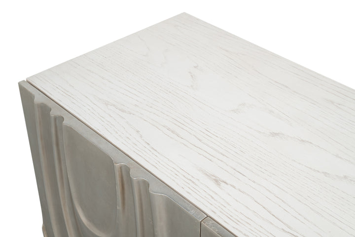 Capriole Credenza - Working White Finish - product view 18