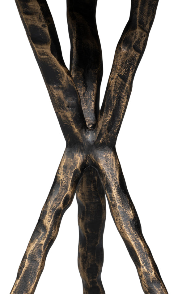 Planter's Table - Aged Brass - product view 19
