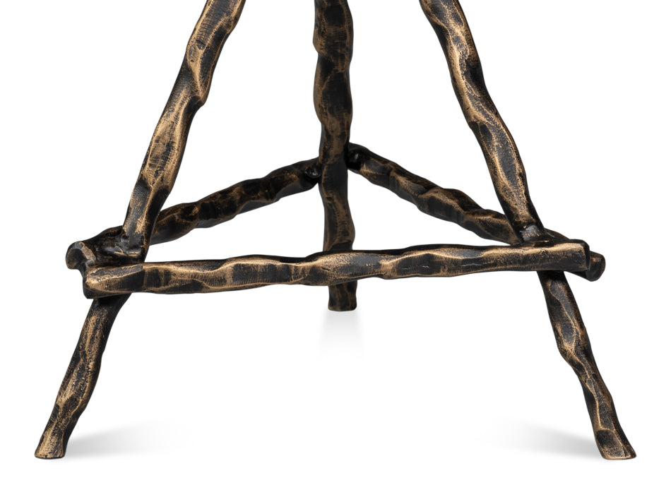 Planter's Table - Aged Brass - product view 20