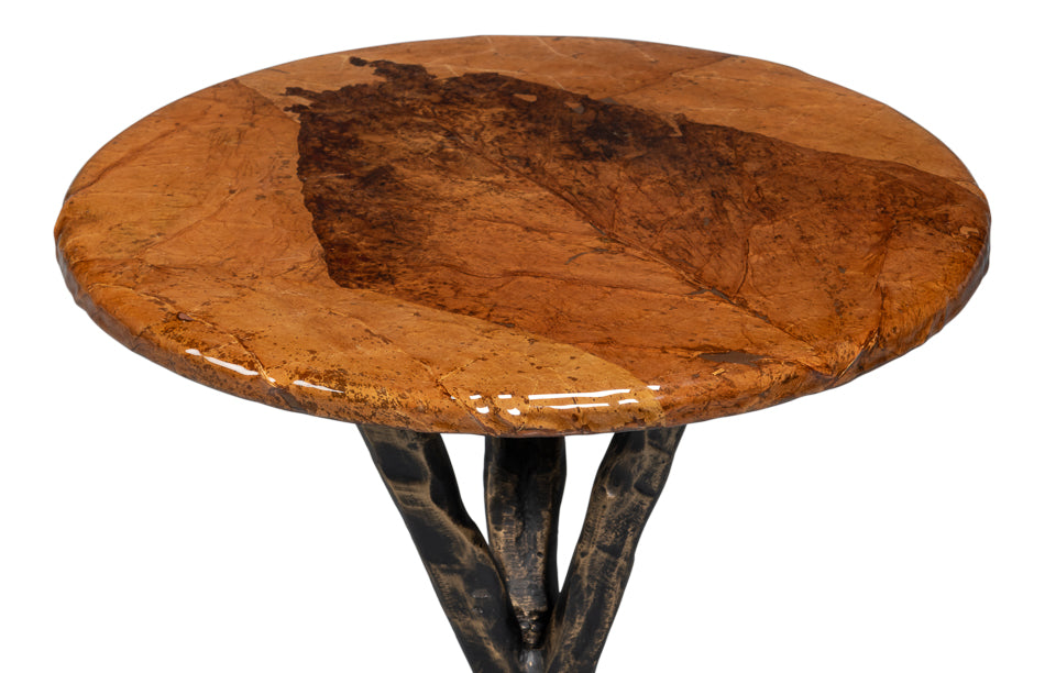 Planter's Table - Aged Brass - product view 14