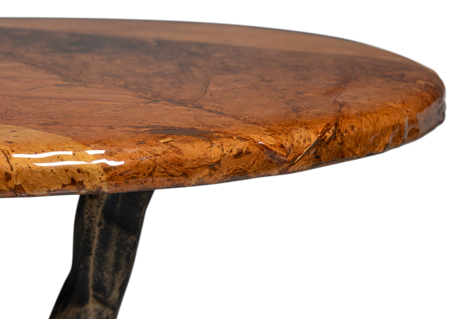 Planter's Table - Aged Brass - product view 16