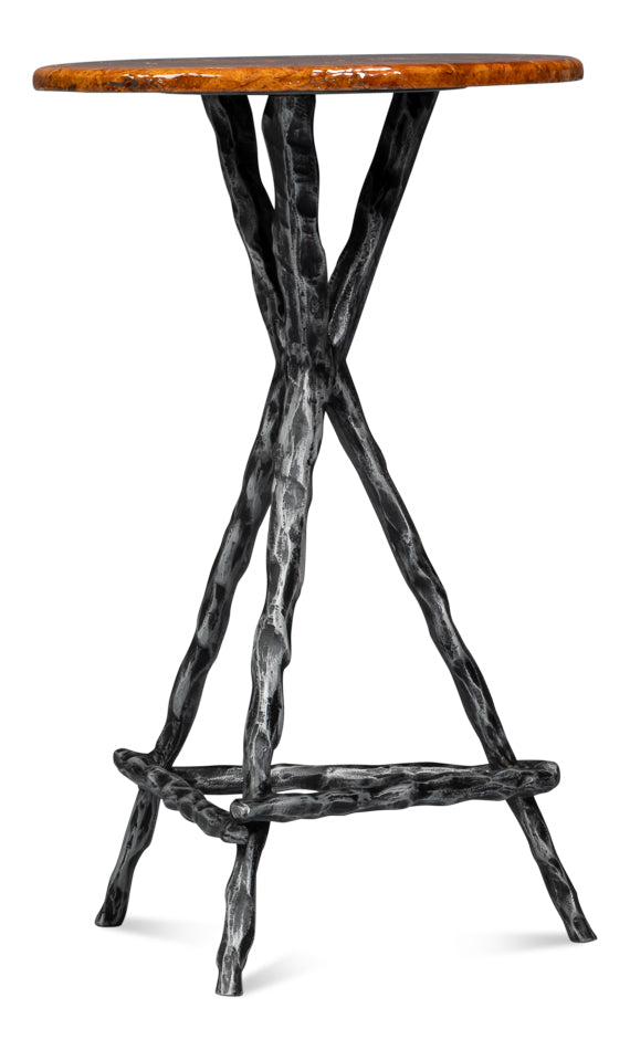 Planter's Table - Antique Pewter - product view 8