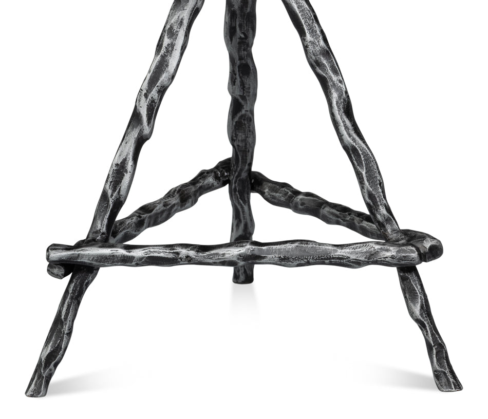 Planter's Table - Antique Pewter - product view 10