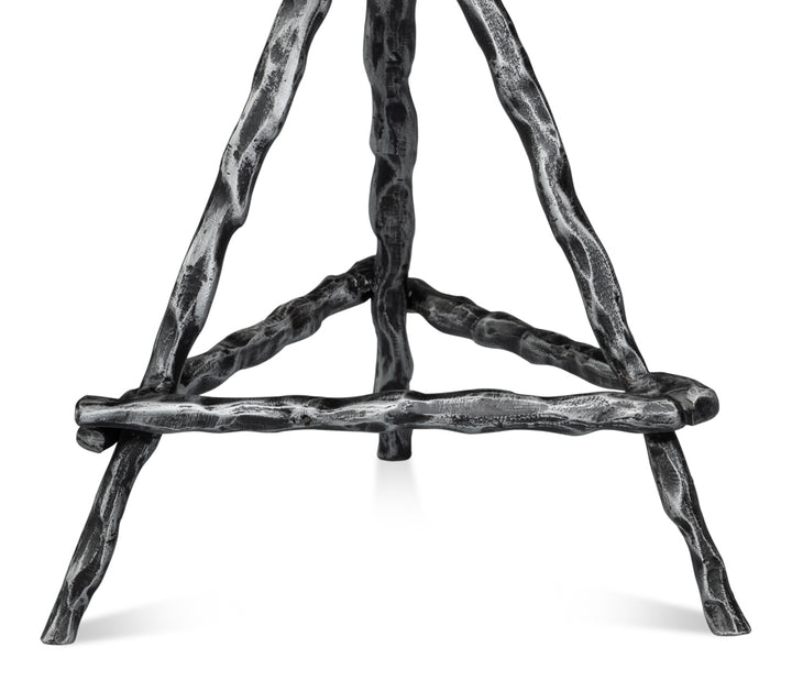 Planter's Table - Antique Pewter - product view 10