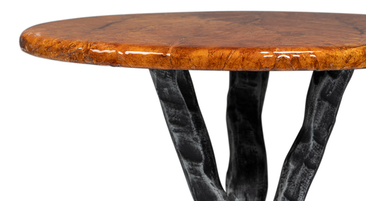 Planter's Table - Antique Pewter - product view 3