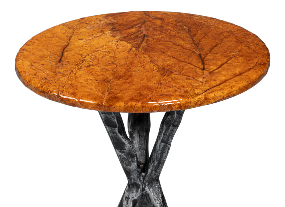 Planter's Table - Antique Pewter - product view 4
