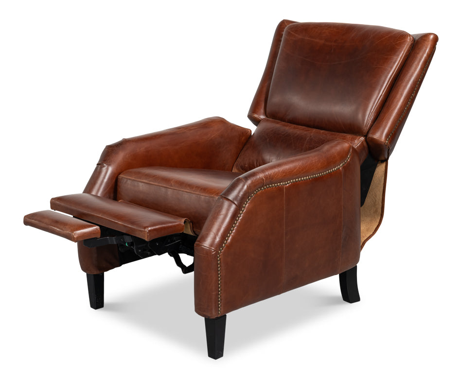 Ashford Leather Recliner - product view 3