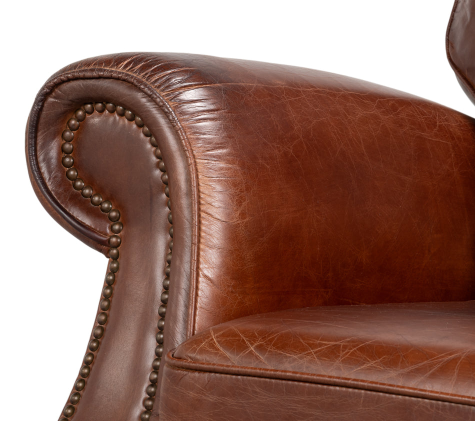 Roosevelt Leather Recliner - product view 9
