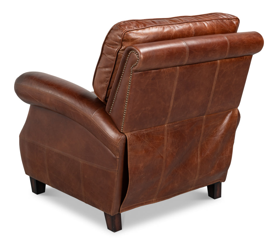 Roosevelt Leather Recliner - product view 11