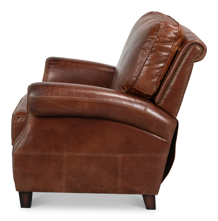 Roosevelt Leather Recliner - product view 4