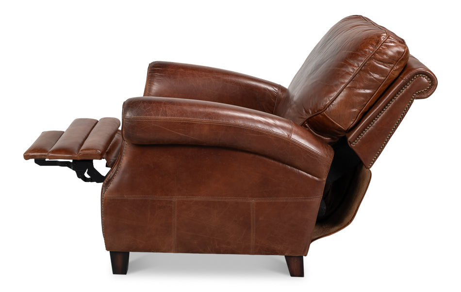 Roosevelt Leather Recliner - product view 5