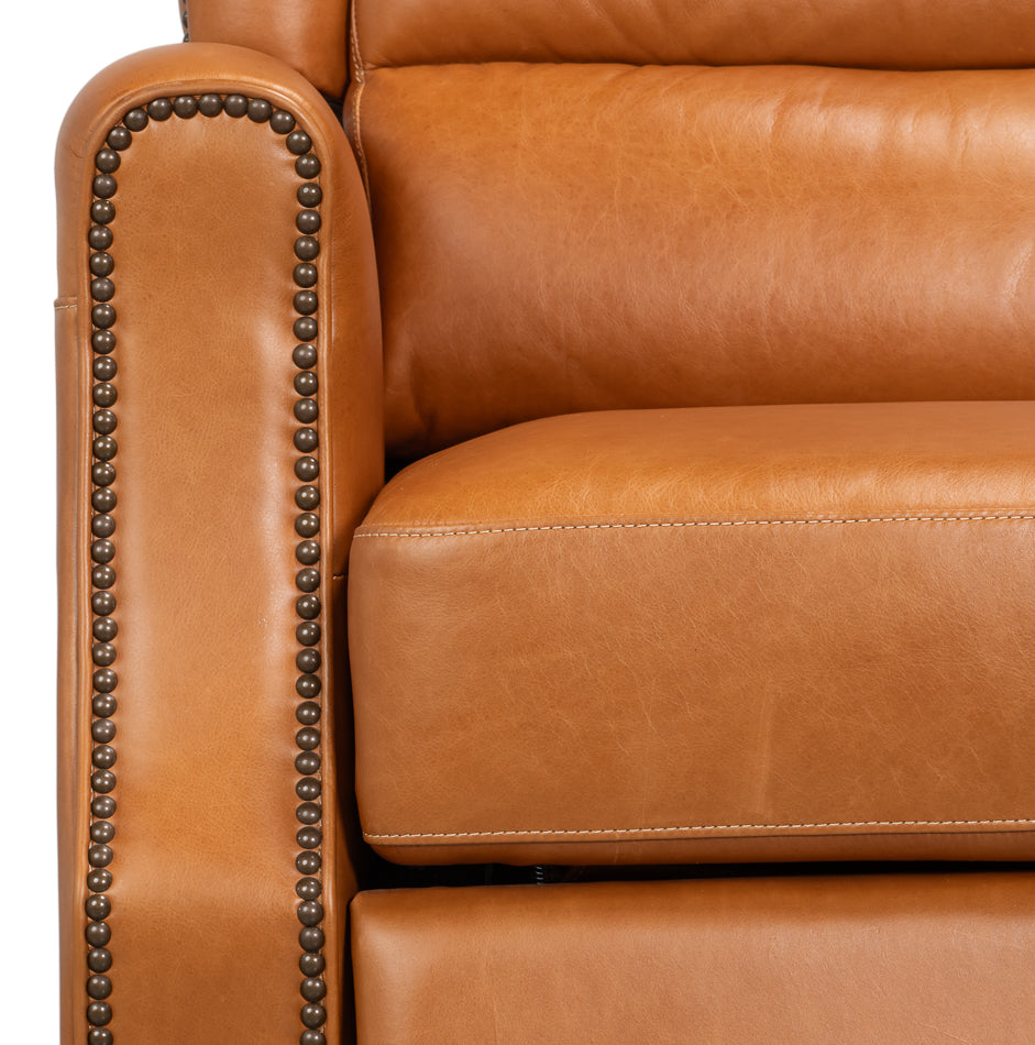 Bradford Leather Recliner - product view 10