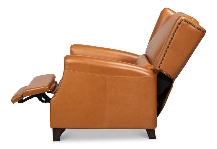 Bradford Leather Recliner - product view 6