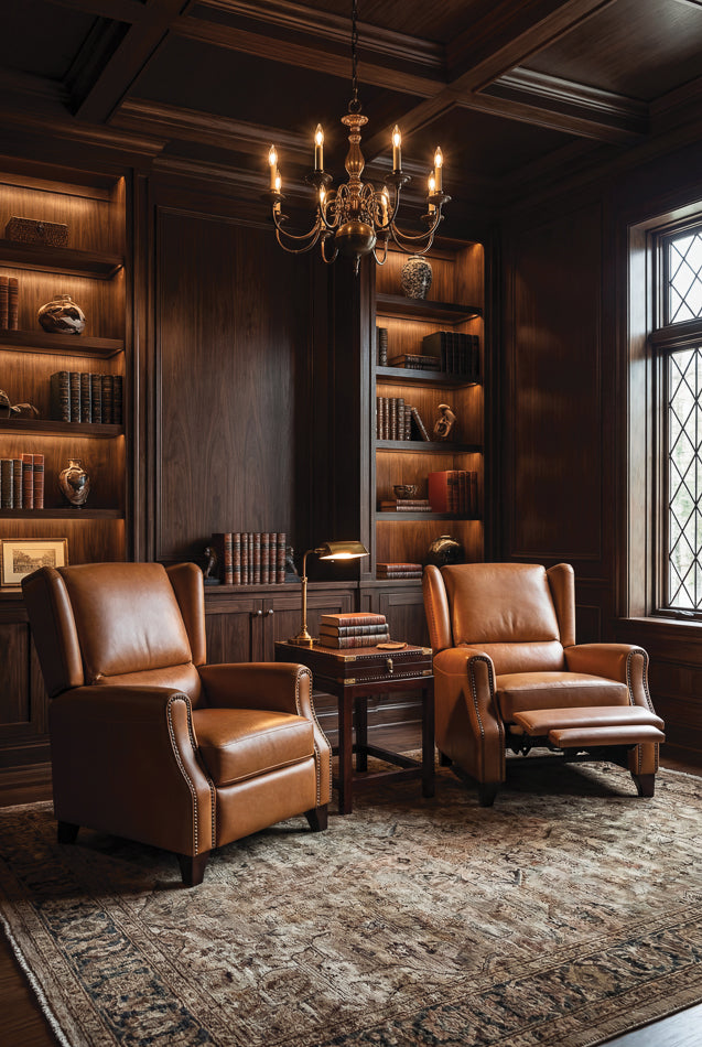 Bradford Leather Recliner - product view 2