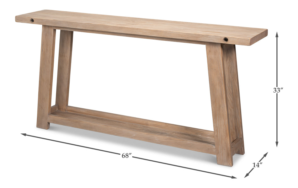 Farmhouse Console Table - product view 8