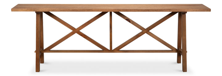 Double X Base Sofa Table - product view 2
