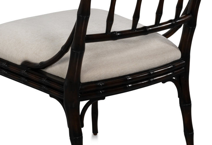 Elora Chair - Ebony Finish - product view 9