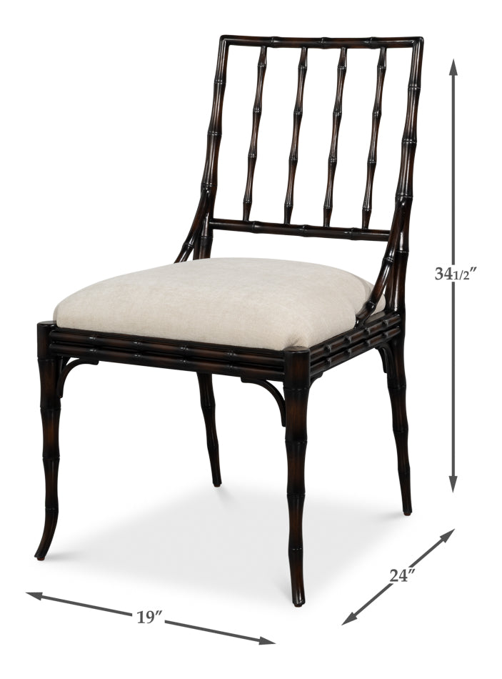 Elora Chair - Ebony Finish - product view 8