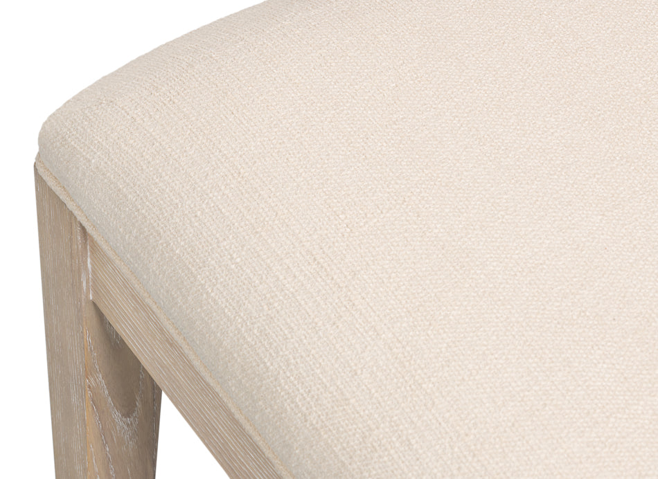 Ridge Chair - Bleached Oak, Cream - product view 10