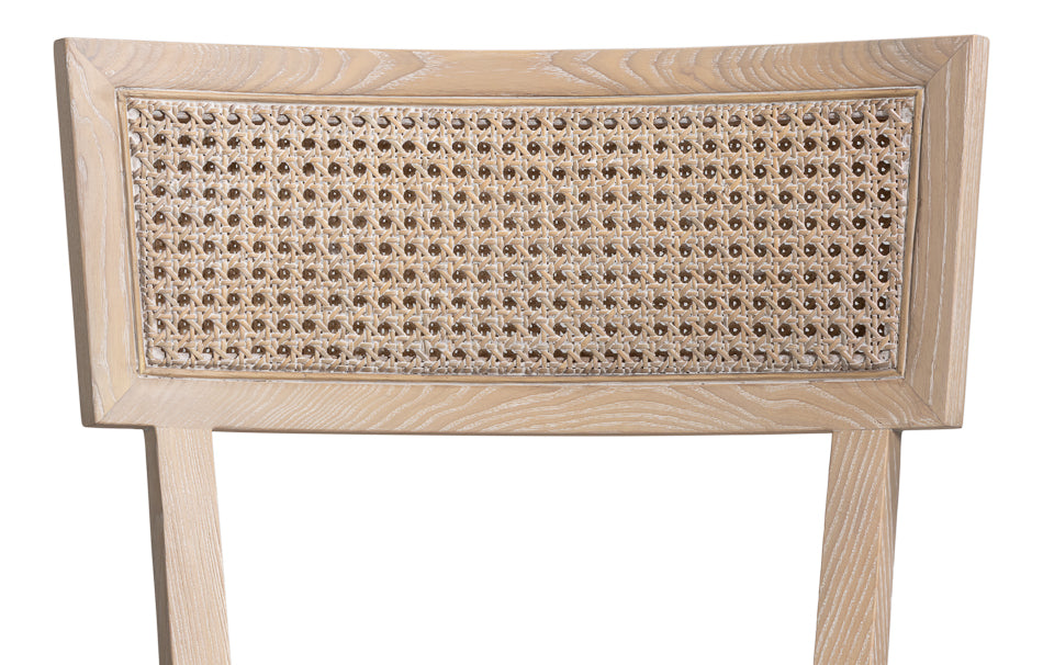 Ridge Chair - Bleached Oak, Cream - product view 11