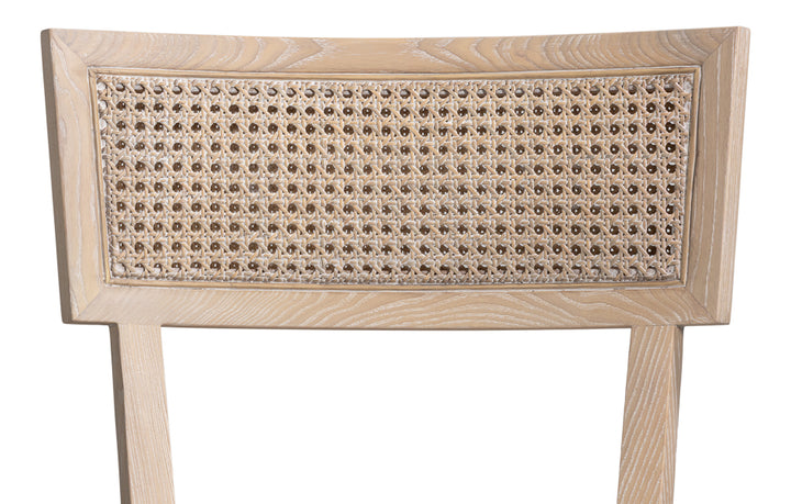 Ridge Chair - Bleached Oak, Cream - product view 11
