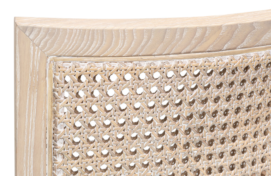 Ridge Chair - Bleached Oak, Cream - product view 12