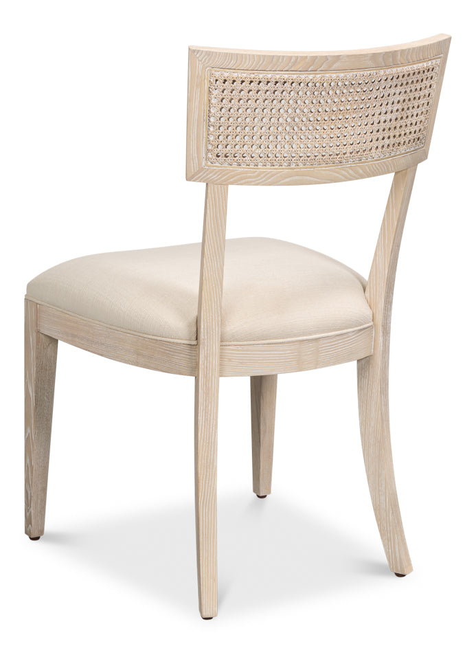 Ridge Chair - Bleached Oak, Cream - product view 5