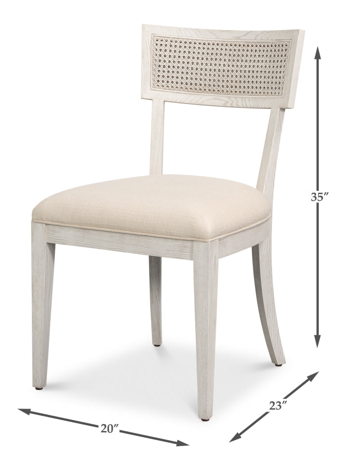 Ridge Chair - Working White, Cream - product view 19