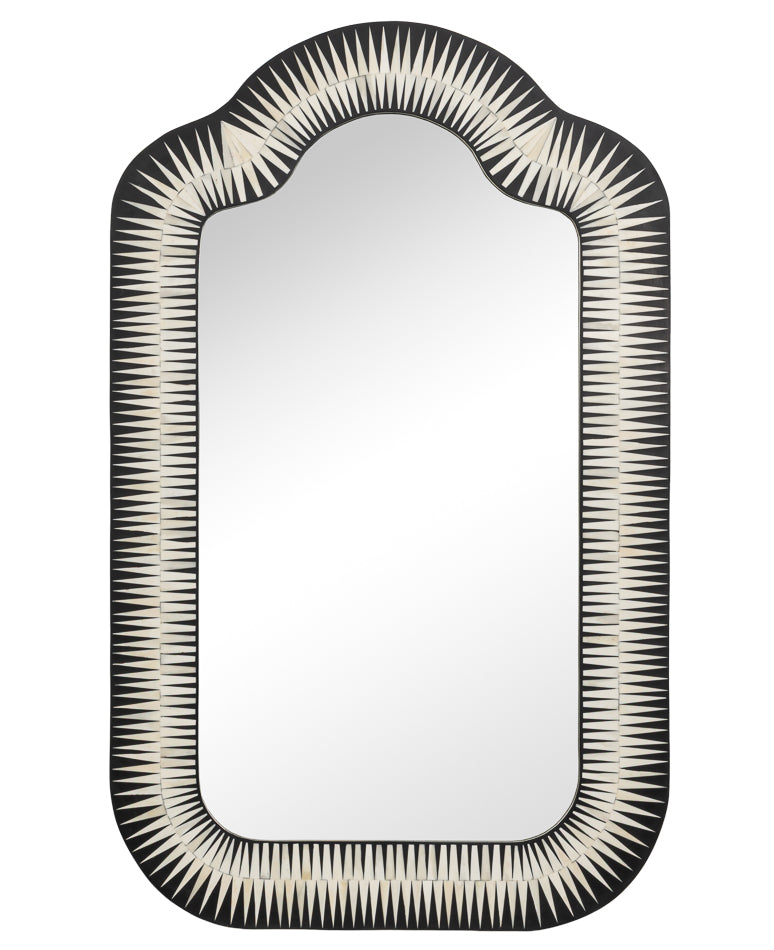Meridian Bone Inlay Mirror