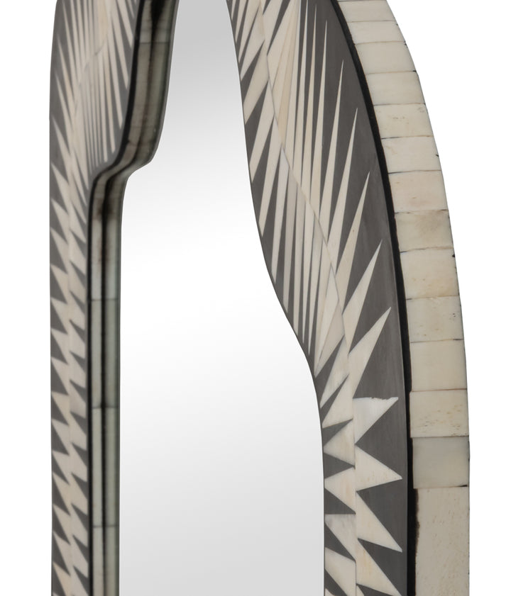 Meridian Bone Inlay Mirror - product view 4