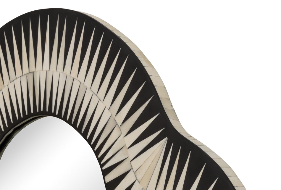 Meridian Bone Inlay Mirror - product view 5
