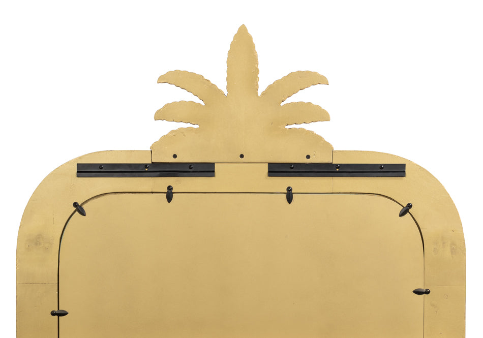 Gilded Pineapple Crest Mirror - product view 9