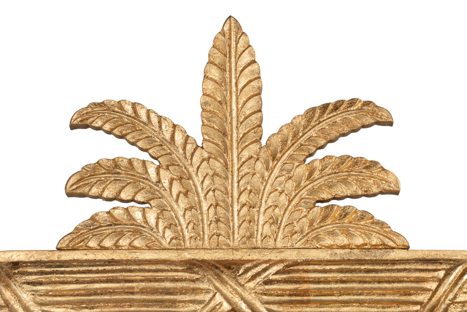 Gilded Pineapple Crest Mirror - product view 5