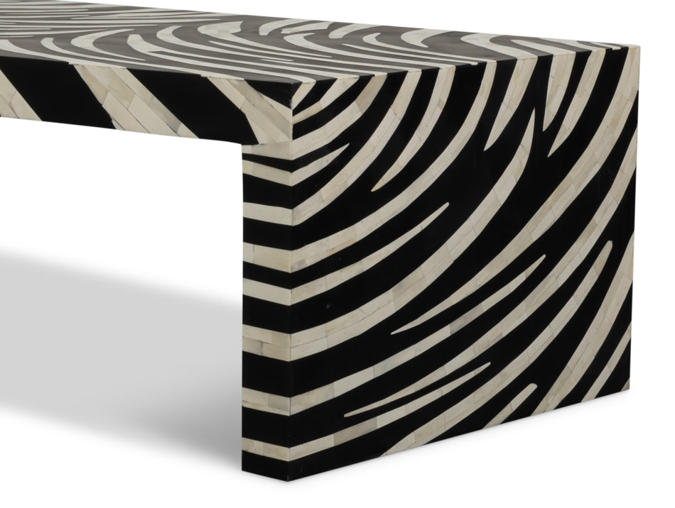 Meridian Bone Inlay Cocktail Table - product view 9
