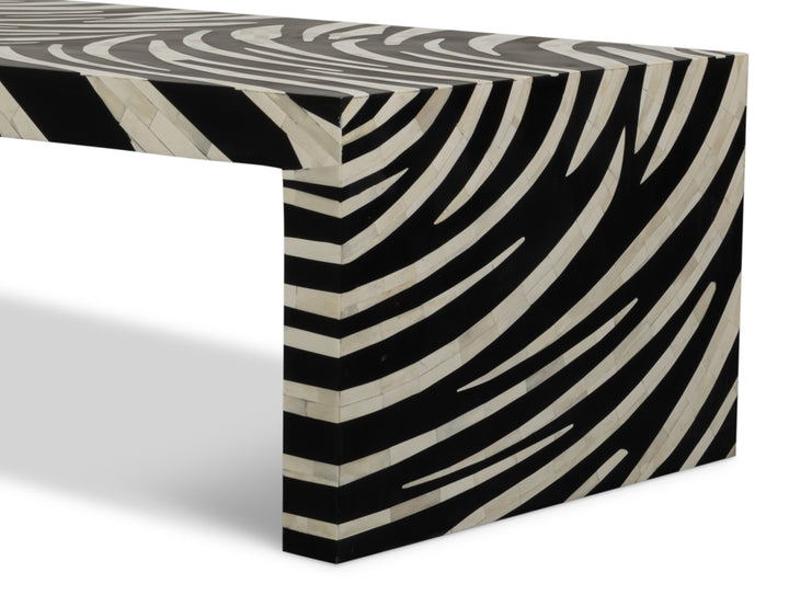 Meridian Bone Inlay Cocktail Table - product view 9