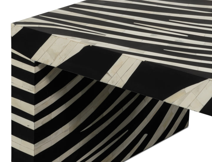 Meridian Bone Inlay Cocktail Table - product view 6