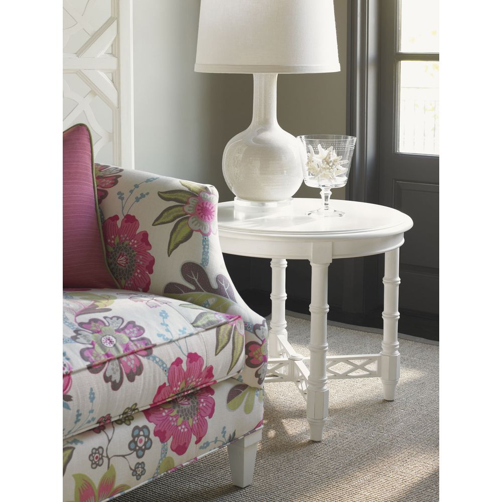 Side Tables Edgehill Round Lamp Table - Somers Isle
