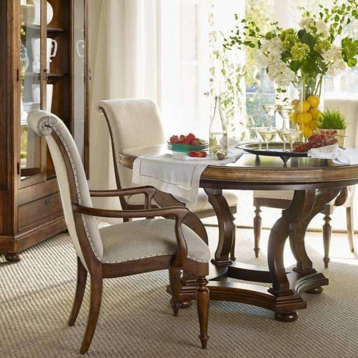 Archivist Upholstered Arm Chair - Beige