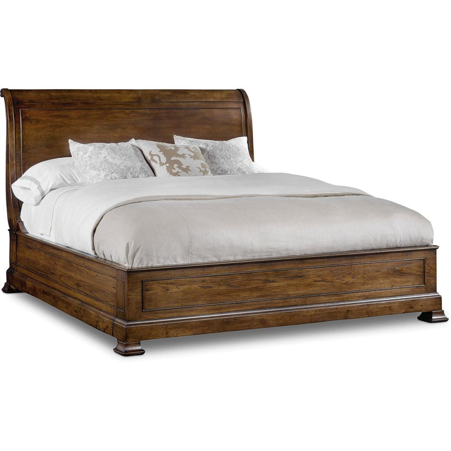 Beds Archivist Sleigh Bed with Low Footboard