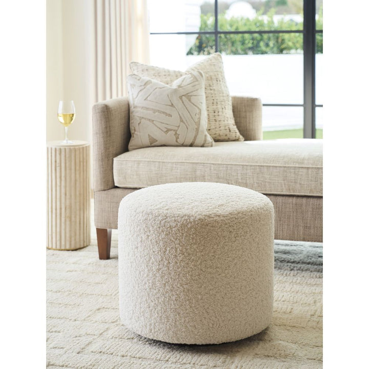 Stools & Ottomans Three Arch Swivel Ottoman