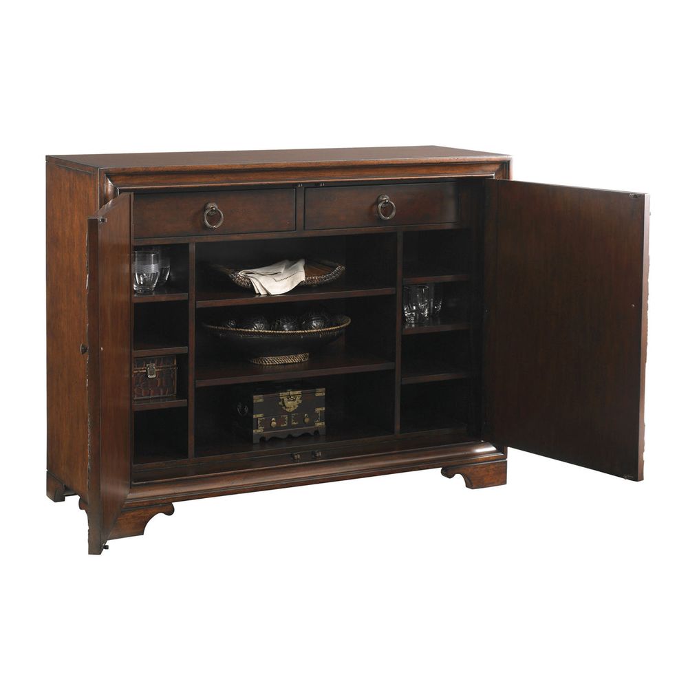 Balboa Carved Door Chest - Sumatra