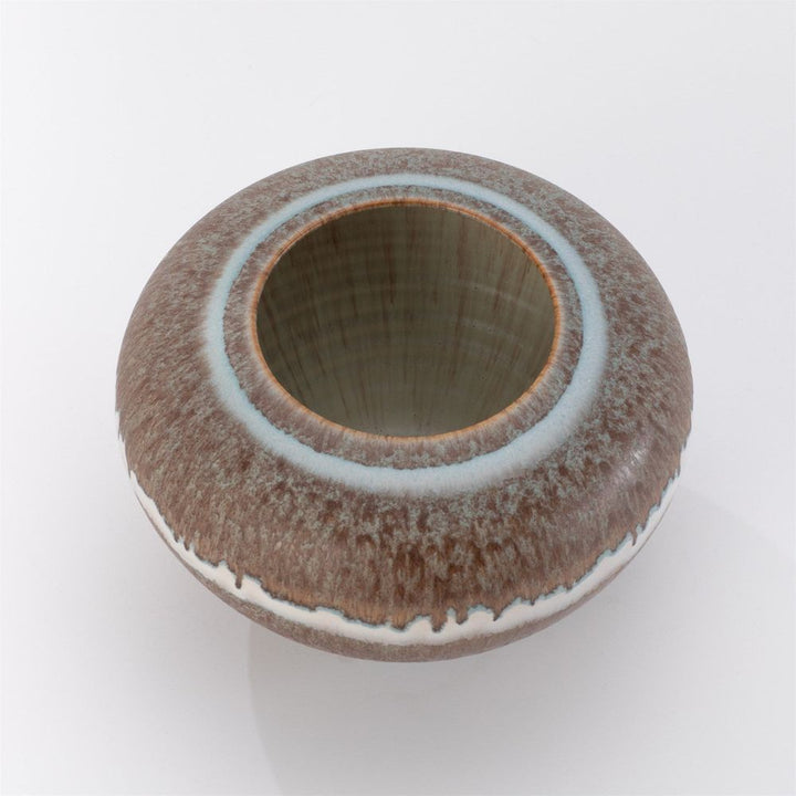 Vases Tuscan Collection Soft Stripe Round Vase-Lg