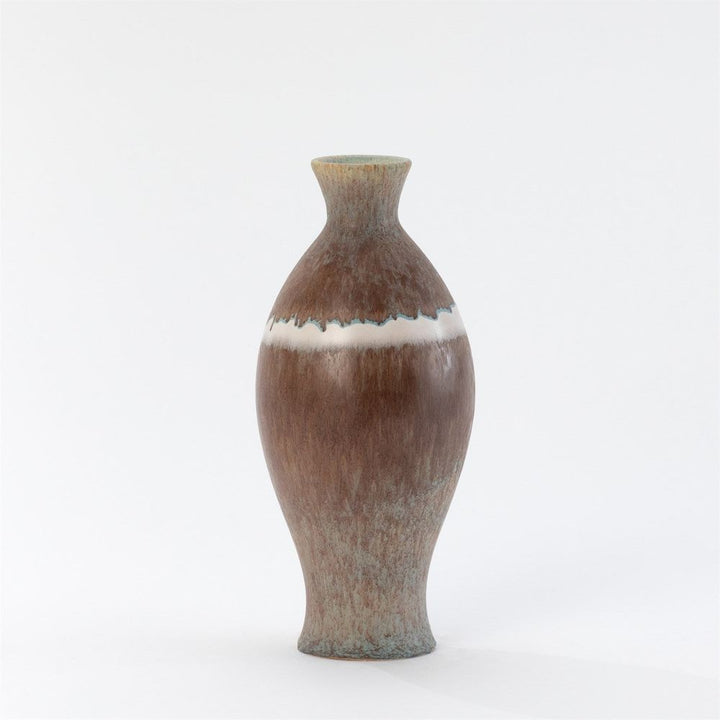 Tuscan Collection Soft Stripe Round Vase-Lg