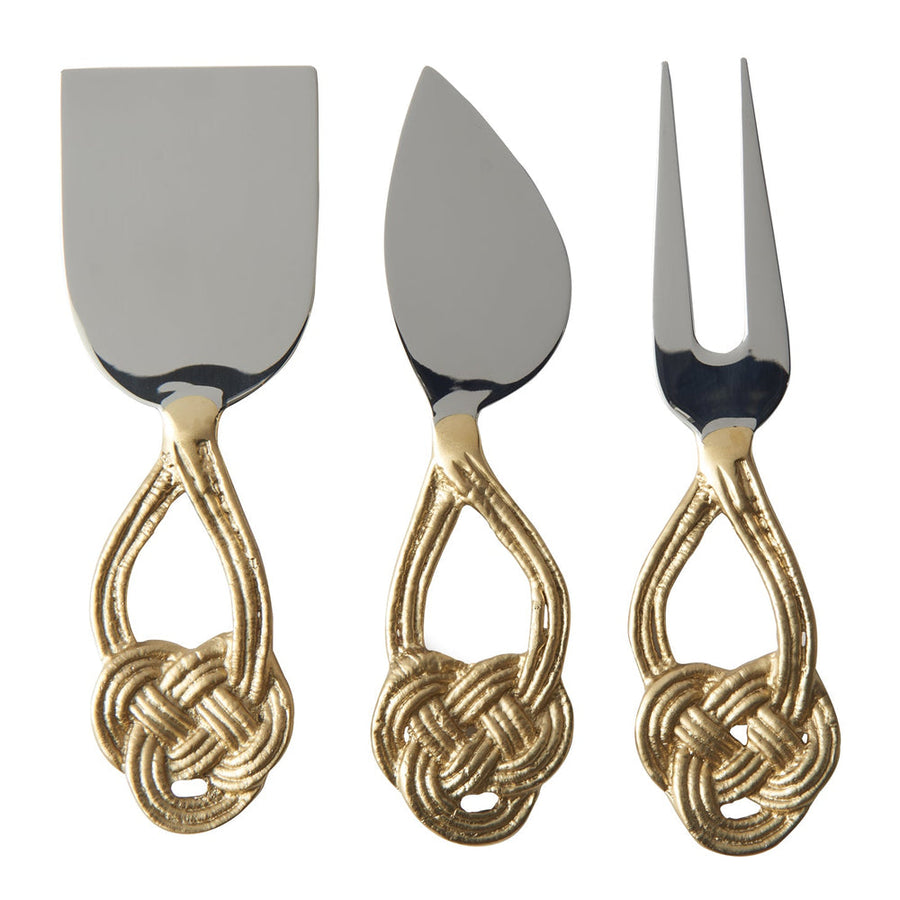 Cheese Knives, Celtic Knot, Set/3-ABIGAILS-ABIGAILS-549013-Decorative Objects-1-France and Son