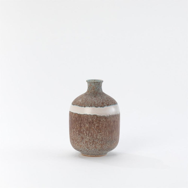 Tuscan Collection Soft Stripe Round Vase-Lg